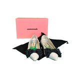 Custommade - Halbschuhe Annabella Crystal Bow 999621021 Fawn 604 - RAR